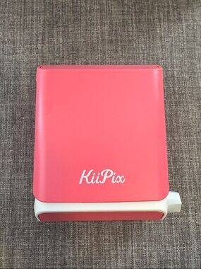 KiiPix Picture Photo Mobile Printer Portable Smartphone Pink